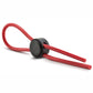Stay Hard Silicone Loop Cock Ring - Red