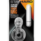Stay Hard Vibrating Tongue Ring - Clear/Silver