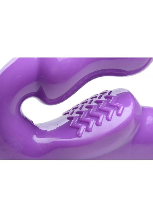Strap U 7x Revolver Thick Vibrating Strapless Strap-On Dildo