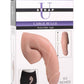 Strap-U Large Bulge Soft Packer Dildo - Vanilla - 6.5in
