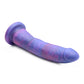 Strap U Magic Stick Glitter Silicone Dildo - Purple - 8in