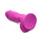 Strap U Power Pecker Silicone 7in Dildo with Balls