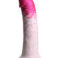 Strap U Real Swirl Realistic Silicone Dildo - Pink