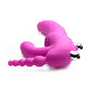 Strap U Regal Rider Vibrating Silicone Strapless Strap-On Triple G 6in Dildo
