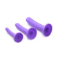Strap U Tri-Play 3 Piece Silicone Dildo