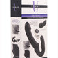 Strap U Urge Rechargeable Silicone Strapless Strap-On with Remote Control - Black