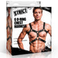 Strict 6 O-Ring Chest Harness - Black/Metal