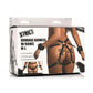 Strict Bondage Harness with Bows - Black - Large/Medium