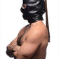 Strict Brunette Ponytail Bondage Hood