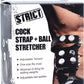 Strict Cock Strap and Ball Stretcher - Black