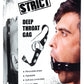 Strict Deep Throat Gag - Black