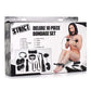 Strict Deluxe 10 Piece Bondage - Black - Set