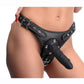 Strict Double Penetration Strap-On Harness with Silicone Dildos