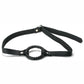 Strict Leather Ring Gag - Black - Medium
