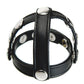 Strict Leather Snap-On Cock and Ball Harness - Black