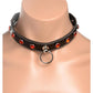 Strict Rhinestone Choker with O-Ring