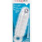 Stud Extender with Support Ring - Clear - 5.5in
