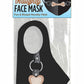 Super Naughty Dog Bone Gag Mask - Black