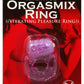 Super Stud Orgasmic Vibrating Silicone Cock Ring Waterproof - Purple