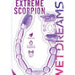 Super Xtreme Vibrating Scorpion Silicone Cock Ring Waterproof - Purple