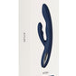 Svakom Aylin Silicone Vibrator - Blue/Silver