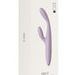 Svakom Cici Plus 2 Rechargeable Silicone App Controlled G-Spot Warming Vibrator - Lavender/Purple