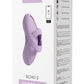 Svakom Echo 2 App Compatible Rechargeable Silicone Heated Finger Vibrator - Lilac/Pink
