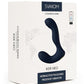 Svakom Iker Neo Rechargeable Silicone App Compatible Prostate Vibrator - Blue/Gold/Navy Blue