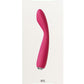 Svakom Iris Silicone G-Spot Rechargeable Vibrator - Pink/Plum/Red/Silver