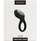Svakom Tyler Silicone Rechargeable Clitoral Stimulator Couple's Ring - Black