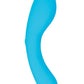 Swan Mini Swan Wand Rechargeable Silicone Glow In The Dark Massager - Blue/Glow In The Dark