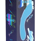 Swan Mini Swan Wand Rechargeable Silicone Glow In The Dark Massager - Blue/Glow In The Dark