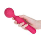 Swan The Swan Sceptre Rechargeable Silicone Dual End Wand Massager