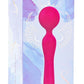 Swan The Swan Sceptre Rechargeable Silicone Dual End Wand Massager - Magenta/Red