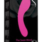 Swan The Swan Wand Silicone Rechargeable Massager - Pink