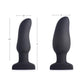 Swell Inflatable Rechargeable Silicone Vibrating Curved Anal Plug