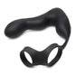 Swell Rechargeable Silicone Inflatable 10x Vibrating Prostate Plug with Cock and Ball Ring and Remote Control