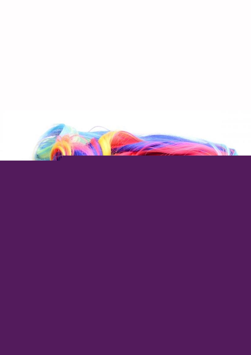 Tailz Pony Tail Anal Plug - Multicolor/Rainbow