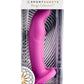 Tana Silicone Curved Dildo with Suction Cup - Pink - 8in