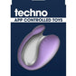 Techno Rave Rechargeable Silicone App Compatible Vibrator