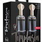 Temptasia Clit and Nipple Large Twist Suckers - Clear - Set Of 2