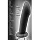 Temptasia Elvira Silicone Dildo - Black - 6in