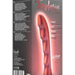 Temptasia Jelousy Peg Silicone Dildo - Red Rouge - Red