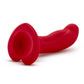 Temptasia Jezebel Silicone Dildo 6in - Crimson