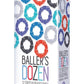 The 9's - Baller's Dozen Beaded Cockrings - Assorted Colors - 12 Per Pack