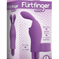 The 9's - Flirt Finger Silicone Bunny - Purple