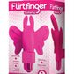 The 9's - Flirt Finger Silicone Butterfly - Pink