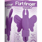 The 9's - Flirt Finger Silicone Butterfly - Pink/Purple
