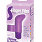 The 9's - S-Finger Silicone G-Spot Vibrator - Purple