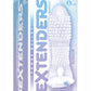 The 9's - Vibrating Sextenders, Nubbed - Clear